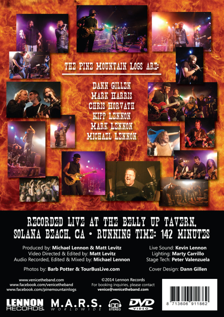 the Pine Mountain Logs "LIVE & ON FIRE" DVD